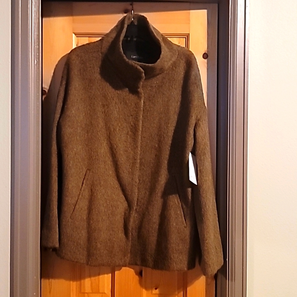NEW with tags brown coat Karen Kane